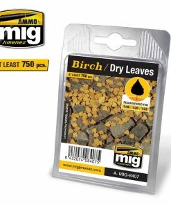 Ozzie Collectables Ammo By MIG Dioramas - Leaves - Birch - Dry Leaves