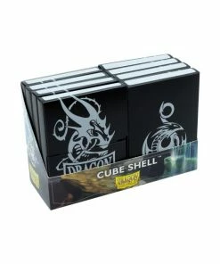 Ozzie Collectables Deck Box - Dragon Shield - Cube Shell - Black All Board Games