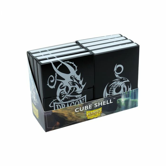 Ozzie Collectables Deck Box - Dragon Shield - Cube Shell - Black All Board Games 1 Ozzie Collectables Deck Box - Dragon Shield - Cube Shell - Black All Board Games