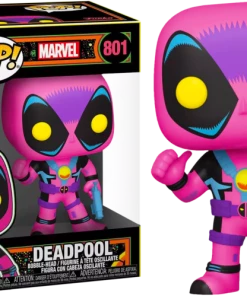 Funko POP! Vinyls Marvel Comics - Deadpool Black Light US Exclusive Pop! Vinyl