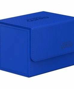 Ozzie Collectables All Board Games Ultimate Guard Sidewinder 80+ Xenoskin Monocolor Blue Deck Box