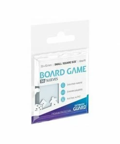 Ozzie Collectables All Board Games Ultimate Guard Premium Soft Sleeves For Board Game Cards Small Square (50)