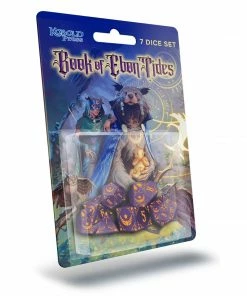 Ozzie Collectables Kobold Press Book Of Ebon Tides 7 Dice Set All Board Games
