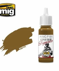 Ozzie Collectables Ammo By MIG Figures Paints Burnt Sand 17ml All Board Games