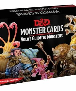 Dungeons & Dragons D&D Spellbook Cards Volos Guide To Monsters Deck