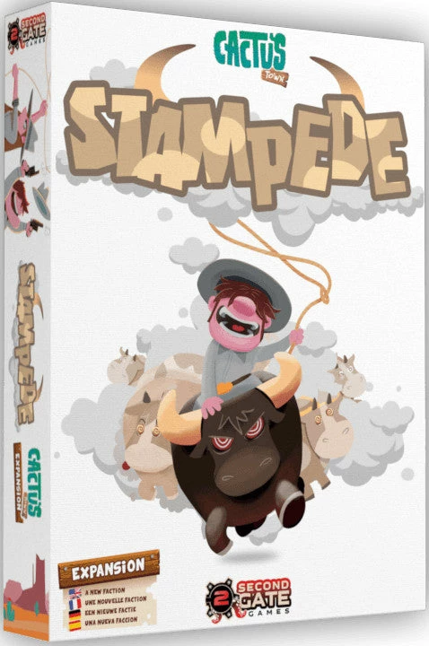 Second Gate Games Game Expansions Cactus Town Stampede Expansion 1 Second Gate Games Game Expansions Cactus Town Stampede Expansion