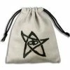 Q Workshop Call Of Cthulhu Dice Bag Beige And Black Bags & Wallets