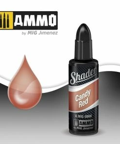 Ozzie Collectables All Board Games Ammo By MIG Shader Candy Red 10ml