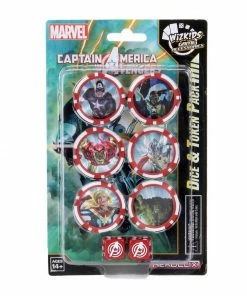 Heroclix Marvel Marvel HeroClix Captain America And The Avengers Dice And Token Pack