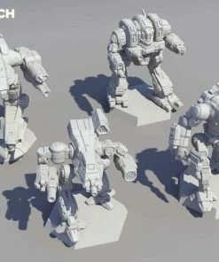 Battletech Inner Sphere Heavy Battle Lance