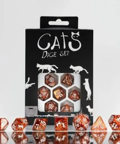 Ozzie Collectables Q Workshop Cats Dice Set - Muffin Dice Set 7