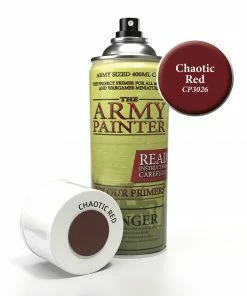 Ozzie Collectables All Board Games Army Painter Spray Primer - Chaotic Red 400ml