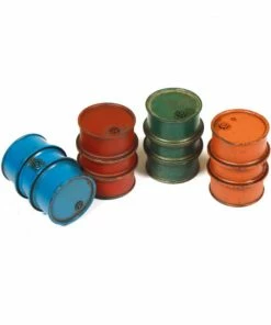 Ozzie Collectables Vallejo Scenic Accessories - Civilian Fuel Drums