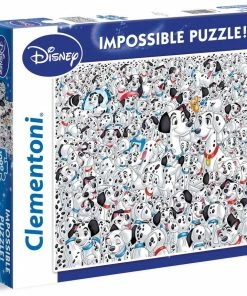 Clementoni Puzzle Disney 101 Dalmatians Impossible Puzzle 1,000 Pieces