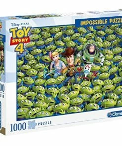 Clementoni Puzzle Disney Toy Story 4 Impossible Puzzle 1,000 Pieces