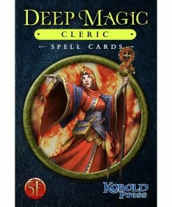 Ozzie Collectables All Board Games Kobold Press Deep Magic Spell Cards: Cleric