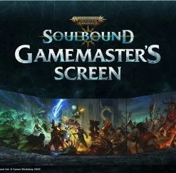 Ozzie Collectables Warhammer Age Of Sigmar Soulbound GM Screen All Board Games