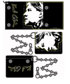 NECA Kurt Cobain - Wallet With Chain