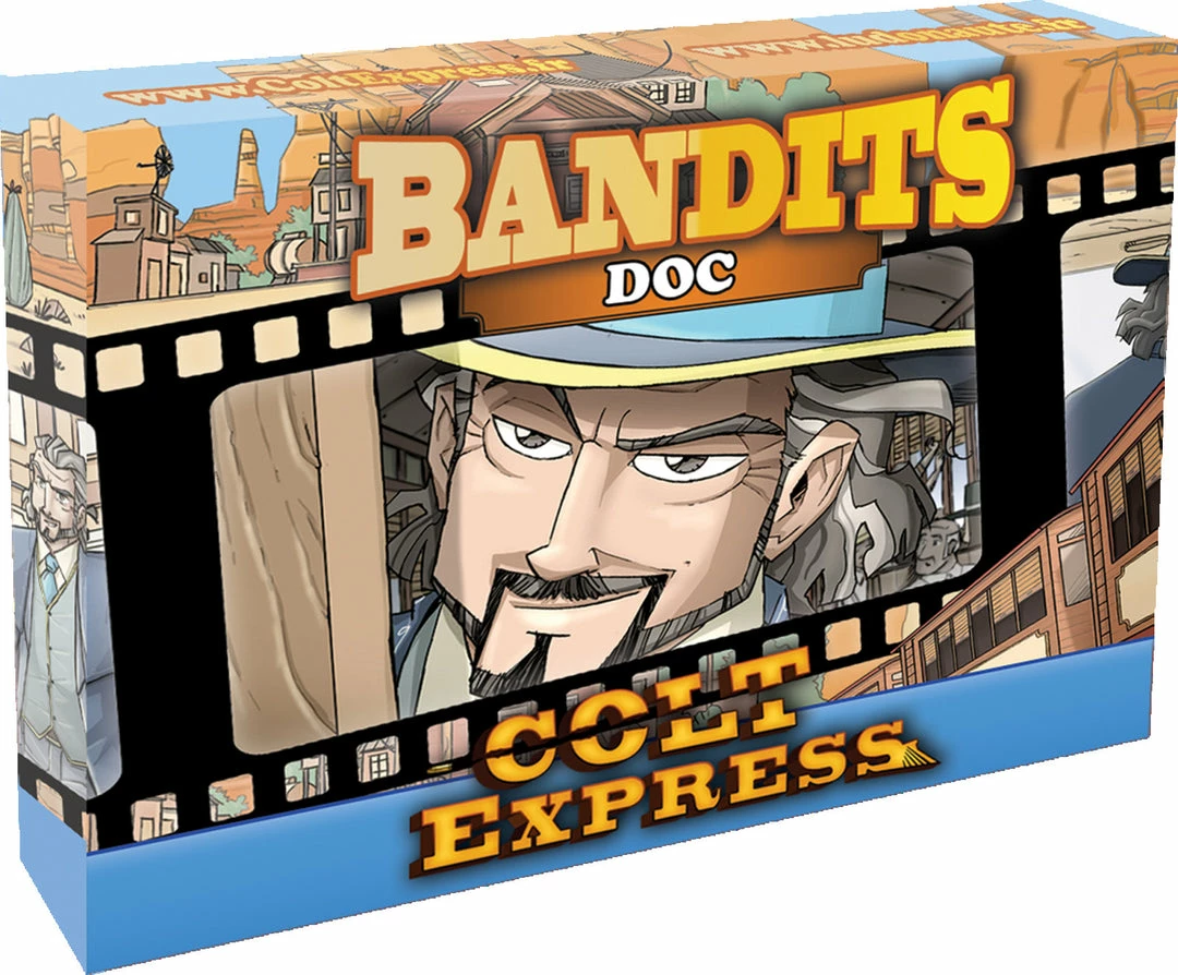 Ludonaute Game Expansions Colt Express Bandit Pack - Doc Expansion 1 Ludonaute Game Expansions Colt Express Bandit Pack - Doc Expansion