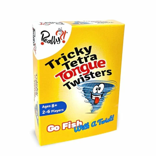 Ozzie Collectables All Board Games Tricky Tetra Tongue Twisters 1 Ozzie Collectables All Board Games Tricky Tetra Tongue Twisters