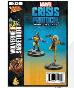 Marvel Crisis Protocol Miniatures Game Wolverine And Sabertooth All Board Games