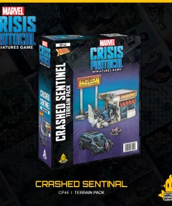 Ozzie Collectables Marvel Crisis Protocol Miniatures Game Crashed Sentinel Terrain Pack All Board Games