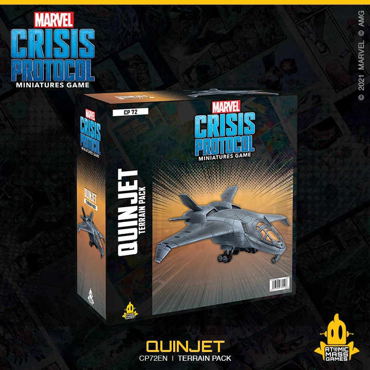 Marvel Crisis Protocol Miniatures Game Quinjet Terrain Pack All Board Games 1 Marvel Crisis Protocol Miniatures Game Quinjet Terrain Pack All Board Games