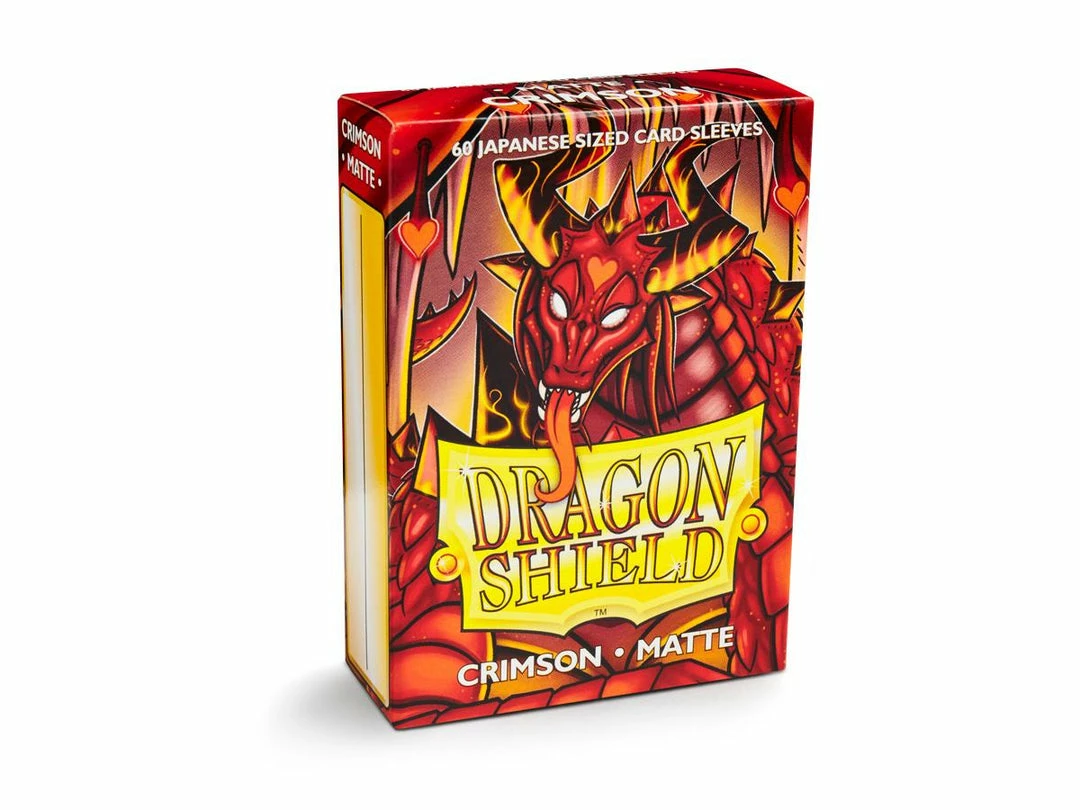 Ozzie Collectables Sleeves - Dragon Shield Japanese - Box 60 - Crimson Matte 1 Ozzie Collectables Sleeves - Dragon Shield Japanese - Box 60 - Crimson Matte
