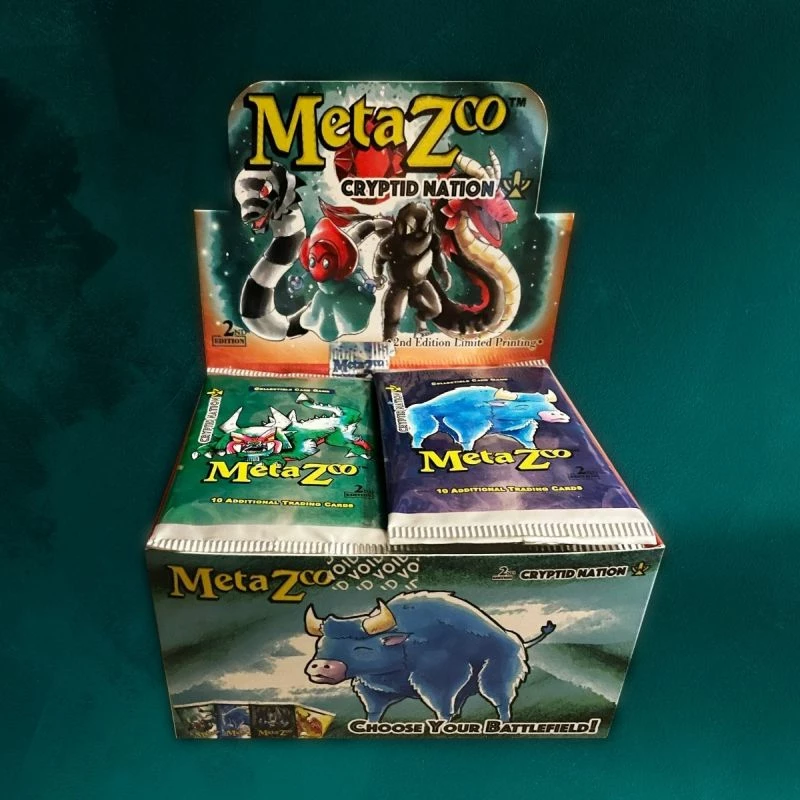 Ozzie Collectables All Board Games MetaZoo TCG Cryptid Nation 2nd Edition Booster Box Display (36) 1 Ozzie Collectables All Board Games MetaZoo TCG Cryptid Nation 2nd Edition Booster Box Display (36)