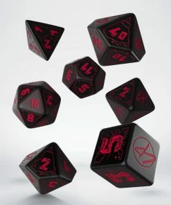 Ozzie Collectables Cyberpunk Red RPG Dice Set