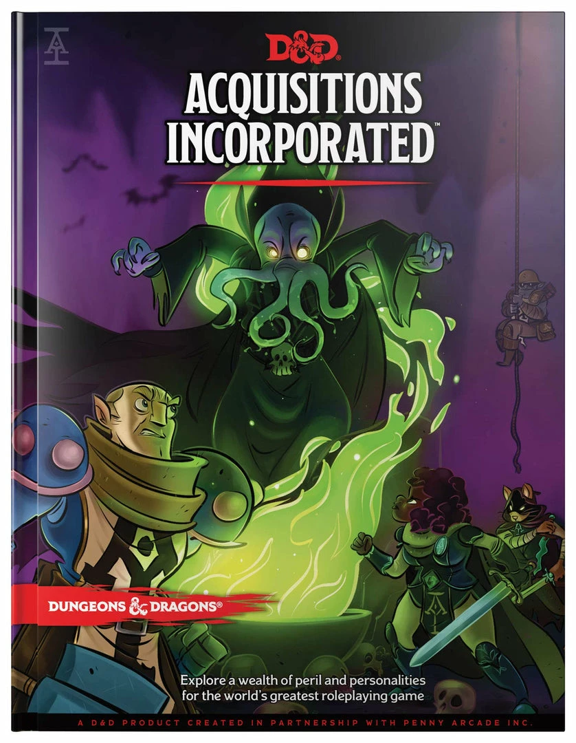 Wizards Of The Coast D&D Dungeons & Dragons Acquisitions Incorporated Hardcover All Board Games 1 Wizards Of The Coast D&D Dungeons & Dragons Acquisitions Incorporated Hardcover All Board Games
