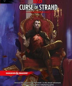Wizards Of The Coast D&D Dungeons & Dragons Curse Of Strahd Hardcover All Board Games