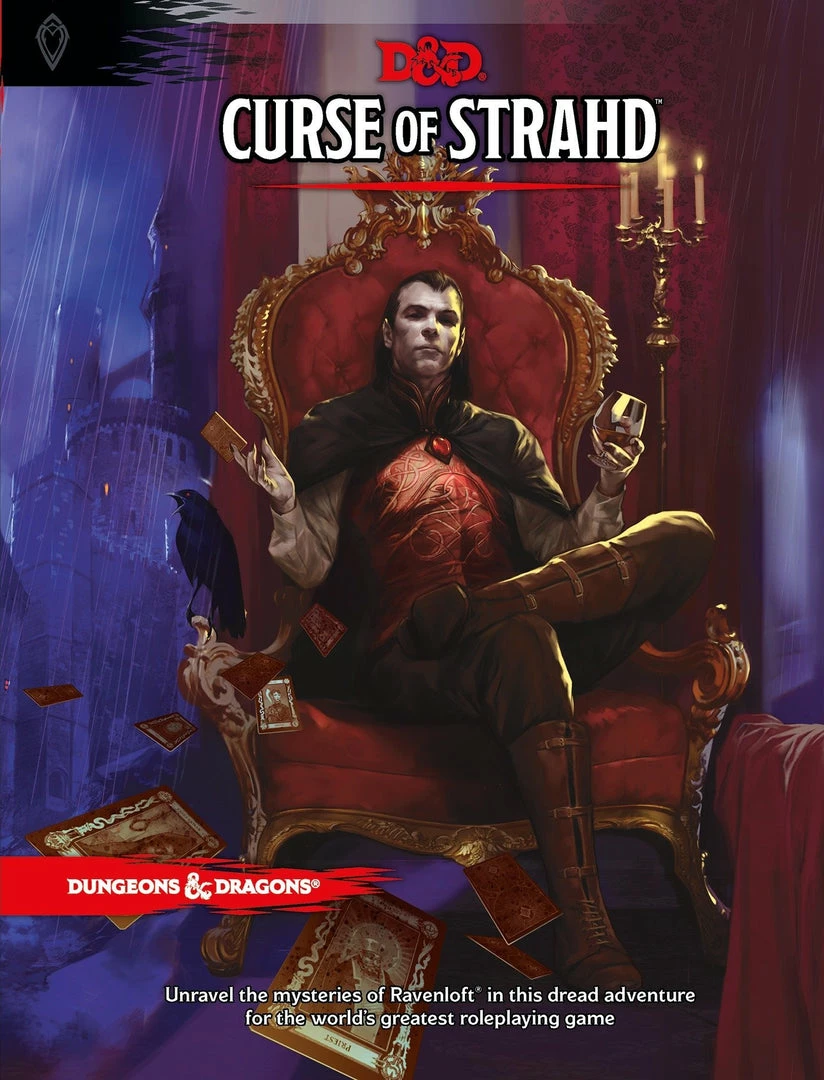 Wizards Of The Coast D&D Dungeons & Dragons Curse Of Strahd Hardcover All Board Games 1 Wizards Of The Coast D&D Dungeons & Dragons Curse Of Strahd Hardcover All Board Games