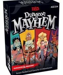 Wizards Of The Coast All Board Games D&D Dungeons & Dragons Dungeon Mayhem
