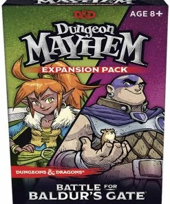 Wizards Of The Coast D&D Dungeons & Dragons Dungeon Mayhem Battle For Baldurs Gate Expansion Pack