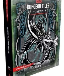 Wizards Of The Coast D&D Dungeons & Dragons Dungeon Tiles Reincarnated City All Board Games