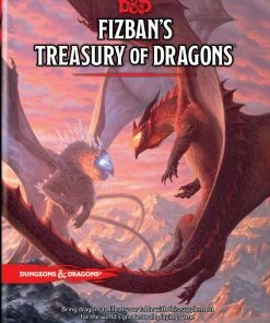 Wizards Of The Coast D&D Dungeons & Dragons Fizbans Treasury Of Dragons Hardcover