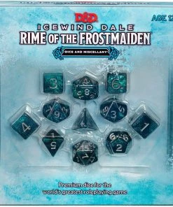 Wizards Of The Coast D&D Dungeons & Dragons Icewind Dale Rime Of The Frostmaiden Dice And Misecellany All Board Games