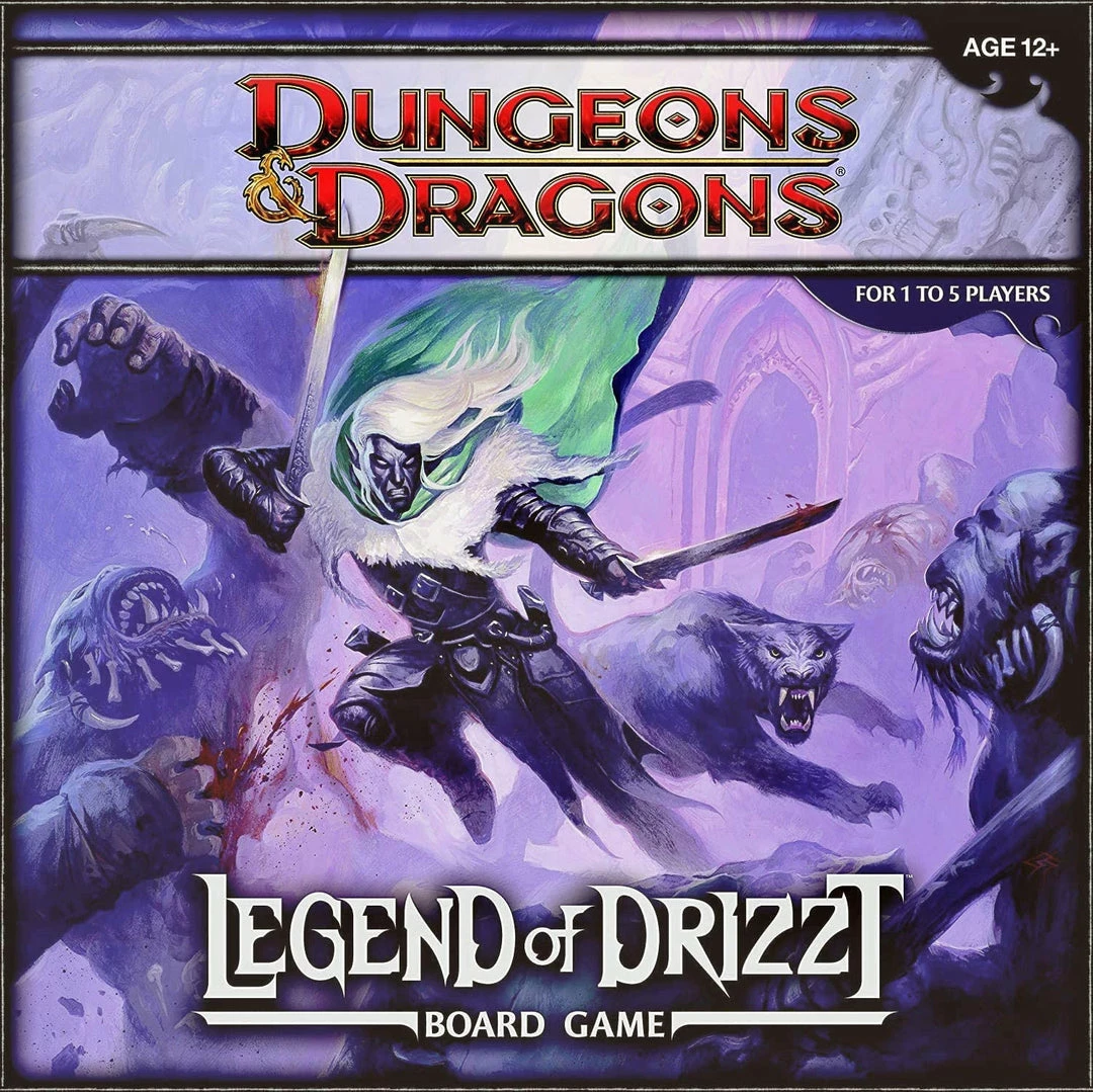 Wizards Of The Coast D&D Dungeons & Dragons Legend Of Drizzt Board Game 1 Wizards Of The Coast D&D Dungeons & Dragons Legend Of Drizzt Board Game