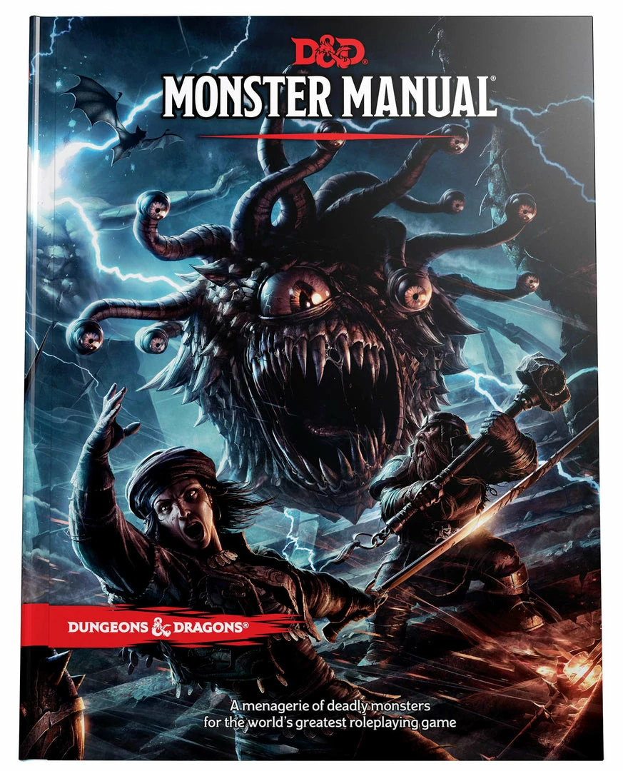 Wizards Of The Coast All Board Games D&D Dungeons & Dragons Monster Manual Hardcover 1 Wizards Of The Coast All Board Games D&D Dungeons & Dragons Monster Manual Hardcover