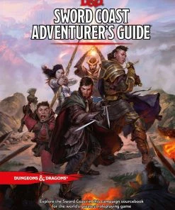 Wizards Of The Coast All Board Games D&D Dungeons & Dragons Sword Coast Adventurers Guide Hardcover