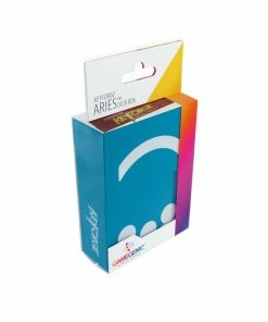 Keyforge Aries Deck Box Blue All Board Games