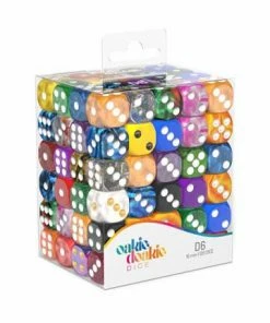 Ozzie Collectables Oakie Doakie Dice D6 Retail Pack 16mm (120) Loose Dice All Board Games