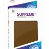 Ozzie Collectables Ultimate Guard Supreme UX Sleeves Standard Size Brown (80) All Board Games