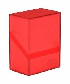 Ozzie Collectables Ultimate Guard Boulder Deck Case 60+ Standard Size Ruby All Board Games