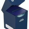 Ozzie Collectables All Board Games Ultimate Guard Deck Case 100+ Standard Size Dark Blue Deck Box