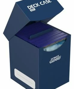 Ozzie Collectables All Board Games Ultimate Guard Deck Case 100+ Standard Size Dark Blue Deck Box