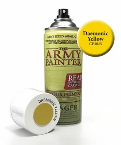 Ozzie Collectables All Board Games Army Painter Spray Primer - Daemonic Yellow 400ml