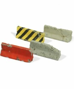 Ozzie Collectables All Board Games Vallejo Scenic Accessories - Damaged Concrete Barriers