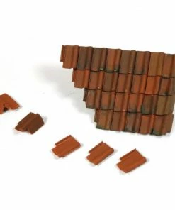 Ozzie Collectables Vallejo Scenic Accessories - Damaged Roof Section And Tiles